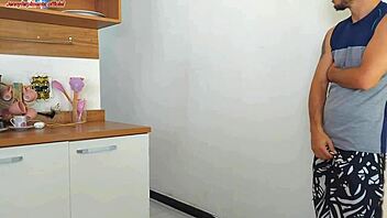 Husband In Shower, I Fuck His Friend Risky Sex