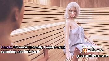 Pamela's fourth episode in the comic cartoon series