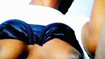 African beauty shines in homemade clip with petite charm