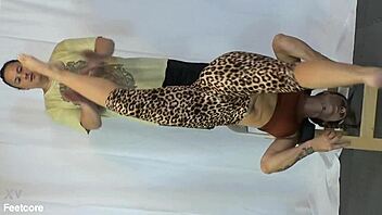 Lecherous Boy Pisses On Lady's Ass Then Assfucks Her Hard