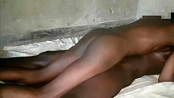 I cum fucking black pussy at home