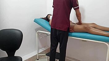 sexy horny girl massaged then fucked 😏