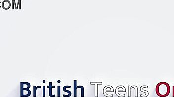 gorgeous british blonde takes strapon deep