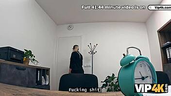 Vip4k czech casting interview leads to fast cum with tight pussy big tits