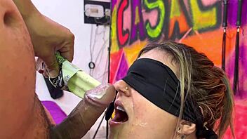 School Friend Tricks Me into Deepthroat Fun