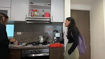My Best Friend Fulfills Lesbian Fantasy, So Hot!