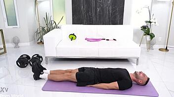 Chanel Camryn lures boyfriend into wild dp threesome with trainer 😈