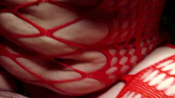 Real homemade video of a lady in red having dirty talk and real orgasm
