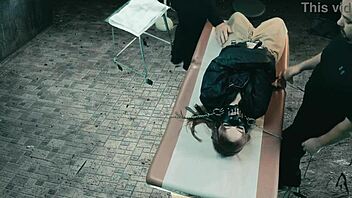 this crazy chick's locked up just for pussy use