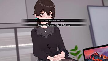 let's play cold comforts demo featuring blonde in hairless scene