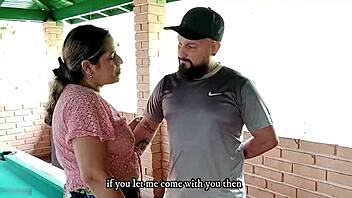 Hot Damn! Latina Tenant Satisfies Inquilino with Massive Cock and Natural Tits in Wild Action!