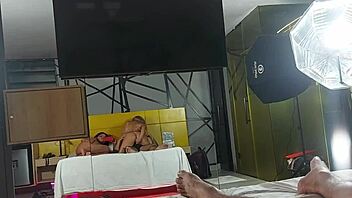 Shelena føler lidenskapen når Joedimarco knuller henne hardt med sin store kuk