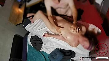 Cheating Slut Wife Gets Paid Massage on Her Tits