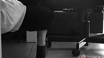 Mistress Gets Her Sub To Femdom Worship Her