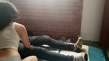 Feeling Intense Passion as Cute Wife Gives Blowjob with Wet Pussy Dripping