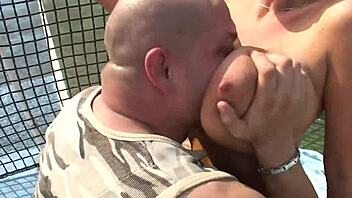 Prostitute gives tasty blowjob with big ass