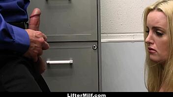 shoplifter milf schemes to dodge trouble with a steamy deal at liftermilf