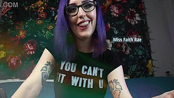 Skinny slave bound on train for femdom CBT tugging task in week 25