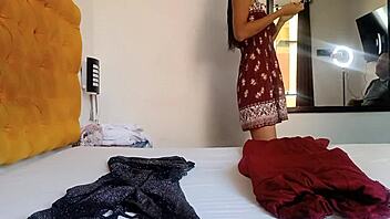 watch stepmom banged hard in 9th month, riding cowgirl and squirting close up