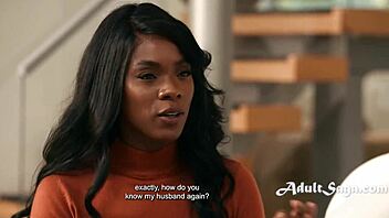 Ana Foxxx Shows Wife What She Likes - Bent Over Ebony Scene