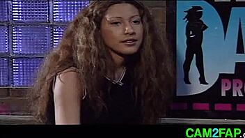 Teen brunette with great tits gets pounded hard