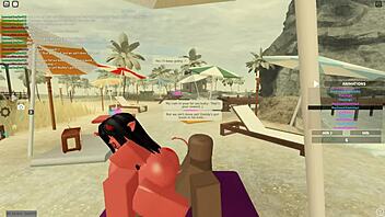 Is Roblox Porn Featuring Big Black Cock Whore Assfucking Ass Shaking Sex Legs Blowjob Deepthroat Doggystyle?