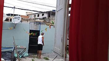 My wife's friend Sara Melo visits home