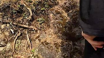 ChubbyKaot flashes fat body in forest solo act, wow!