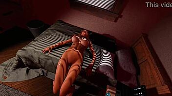 sweet pussy of that fox l 3d hentai animation