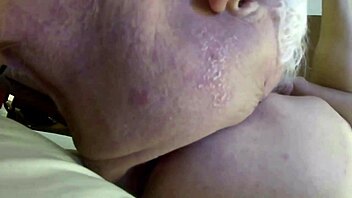 What’s Hiding in Amputee Grandpa’s Closeup Rimjob Session?