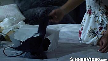 Jock Lucas Frost FACE FUCKS Blonde Mackenzie Moss Hard!