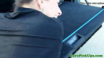 Picked up babe agrees to outdoor anal for cash deal