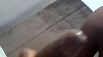 taking that chocolate stick deep inside her tight body