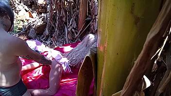 I ate the virgin redhead sex toy in an outdoor setting with toys