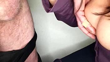 Man, I’m exploding in her mouth and all over her tongue right now!