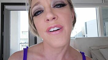 dee williams huge tits cougar deepthroats big cock pov facefuck blowjob - must see?