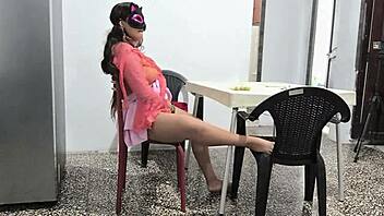 Gay stepbrother can't get hard for my big ass