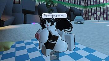 Liz Feels Intense Pleasure On Nudist Beach