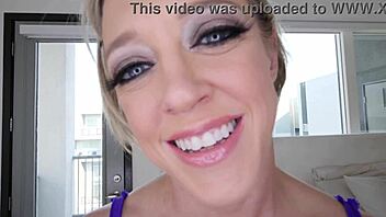 dee williams huge tits cougar deepthroats big cock pov facefuck blowjob - must see?