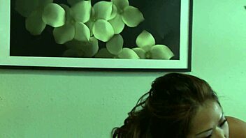 asian milf kim tao's crotchless panties massage session