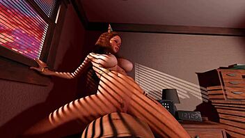 sweet pussy of that fox l 3d hentai animation