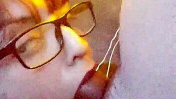 Latina whore swallows entire cock and balls with moans!