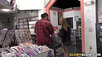 Hannah Hays Devours BBC at Gloryhole!