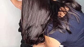 Craving rough sex with this tech, showing off my ass!