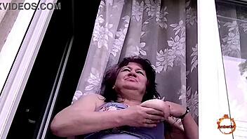 Klaudiaambergirl Licks Ass In Window, Gets Cum In Mouth