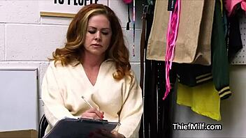 Why Is Aussie Cougar Riding Officer's Hard Cock?