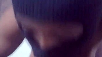 taking that chocolate stick deep inside her tight body