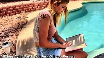 caught jerking off like a total perv, follow my instructions!