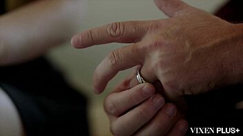 Bunny dives into her first threesome with autumn falls!