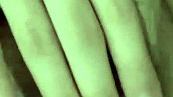 She's so hungry for cock, masturbating her hairy pussy and trimmed beaver!